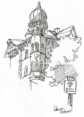 Zeichnung Starnberg