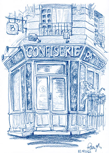 Zeichnung Boris Lume Patisserie Boulangerie Miraculous Ladybug