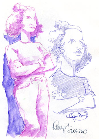 Zeichnung Portraitzeichnen