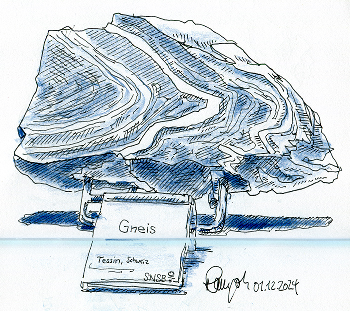 Urban Sketcher Treffen Museum Mineralogia
