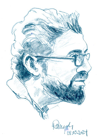 Portraitzeichnung
